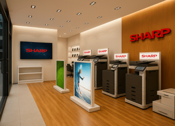 Showroom Sharp Brand - Layout